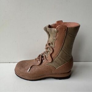 Ceramic Military Boot Coin Bank - Tactical Combat Shoe Figurine Desk Accessory